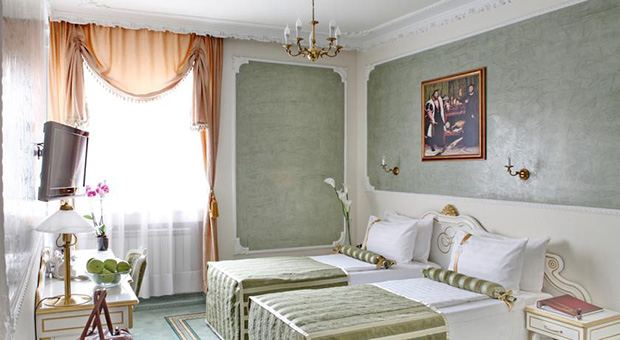 Sobe u hotelu ,,Kvin Astorija" su takođe stilski uređene.
